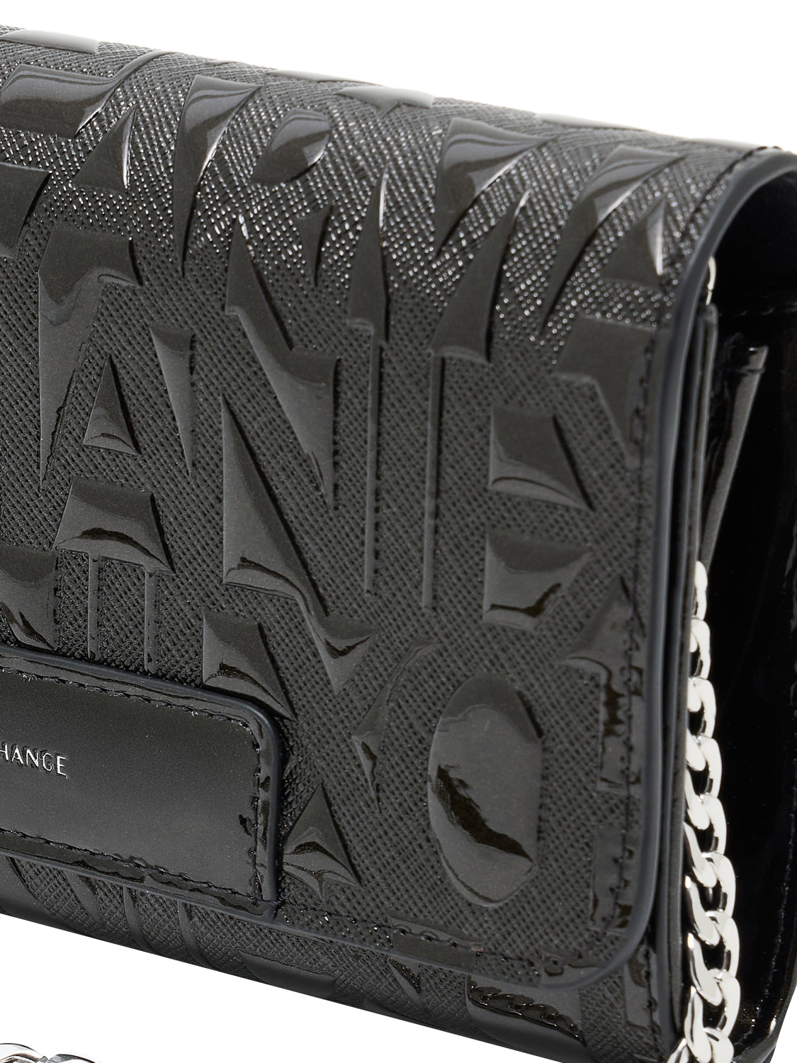 ARMANI EXCHANGE Armani Exchange Portafoglio Con Catena E Logo In Rilievo Nero BLACK