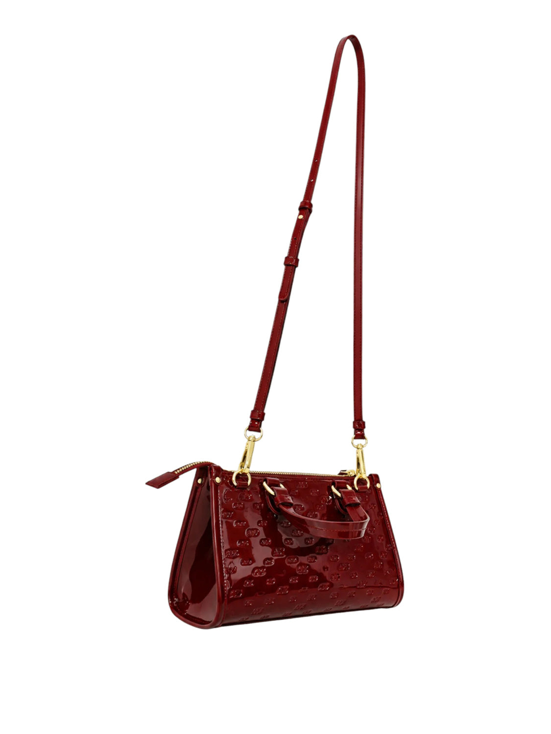 ARMANI EXCHANGE Borsa A Mano Armani Exchange Charm Logato - Bordeaux Opera