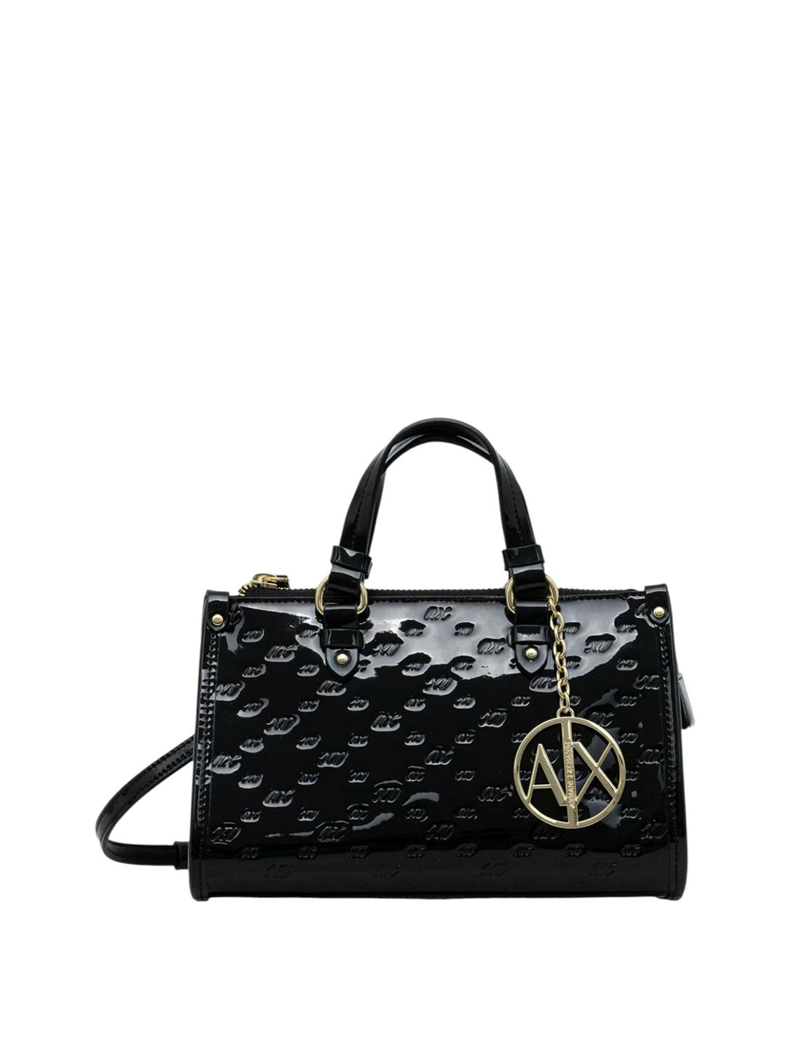 ARMANI EXCHANGE Armani Exchange Borsa A Mano Charm Logato - Nero BLACK