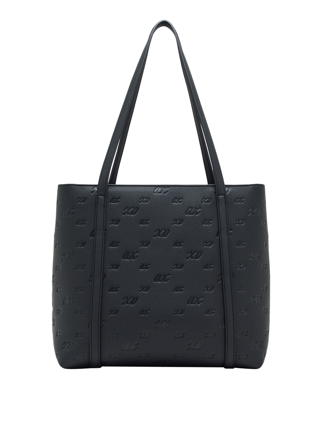 ARMANI EXCHANGE Armani Exchange Borsa Shopper Charm Logo Nero BLACK