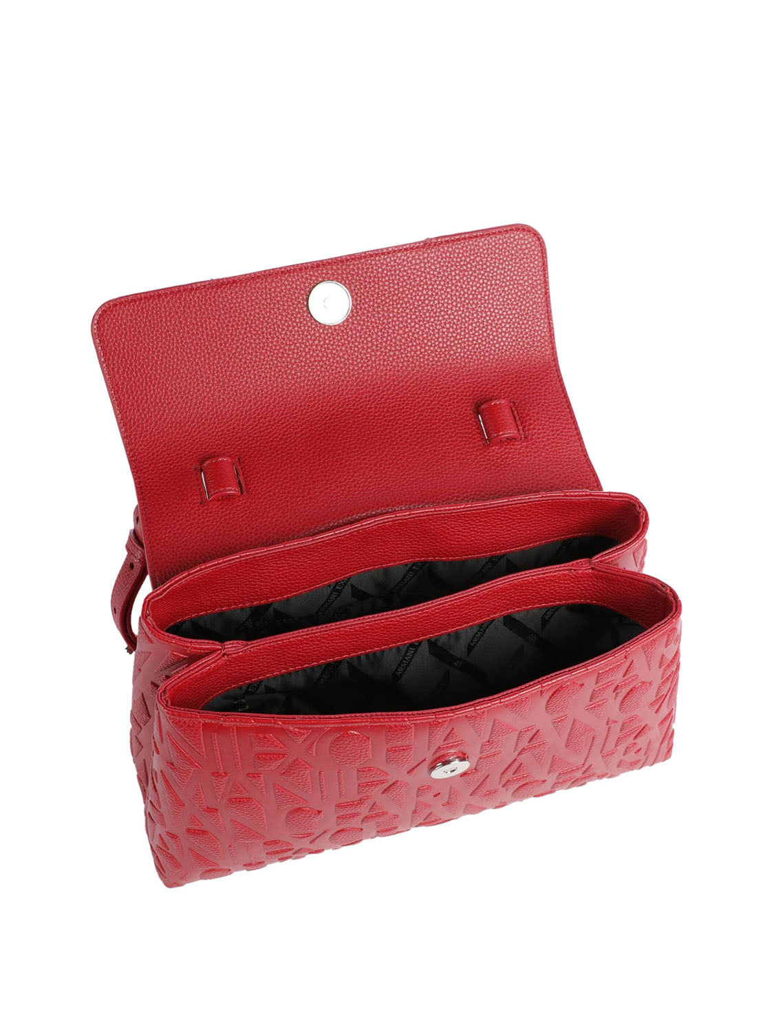 ARMANI EXCHANGE Borsa A Mano Liz Pebble Armani Exchange - Rosso Opera