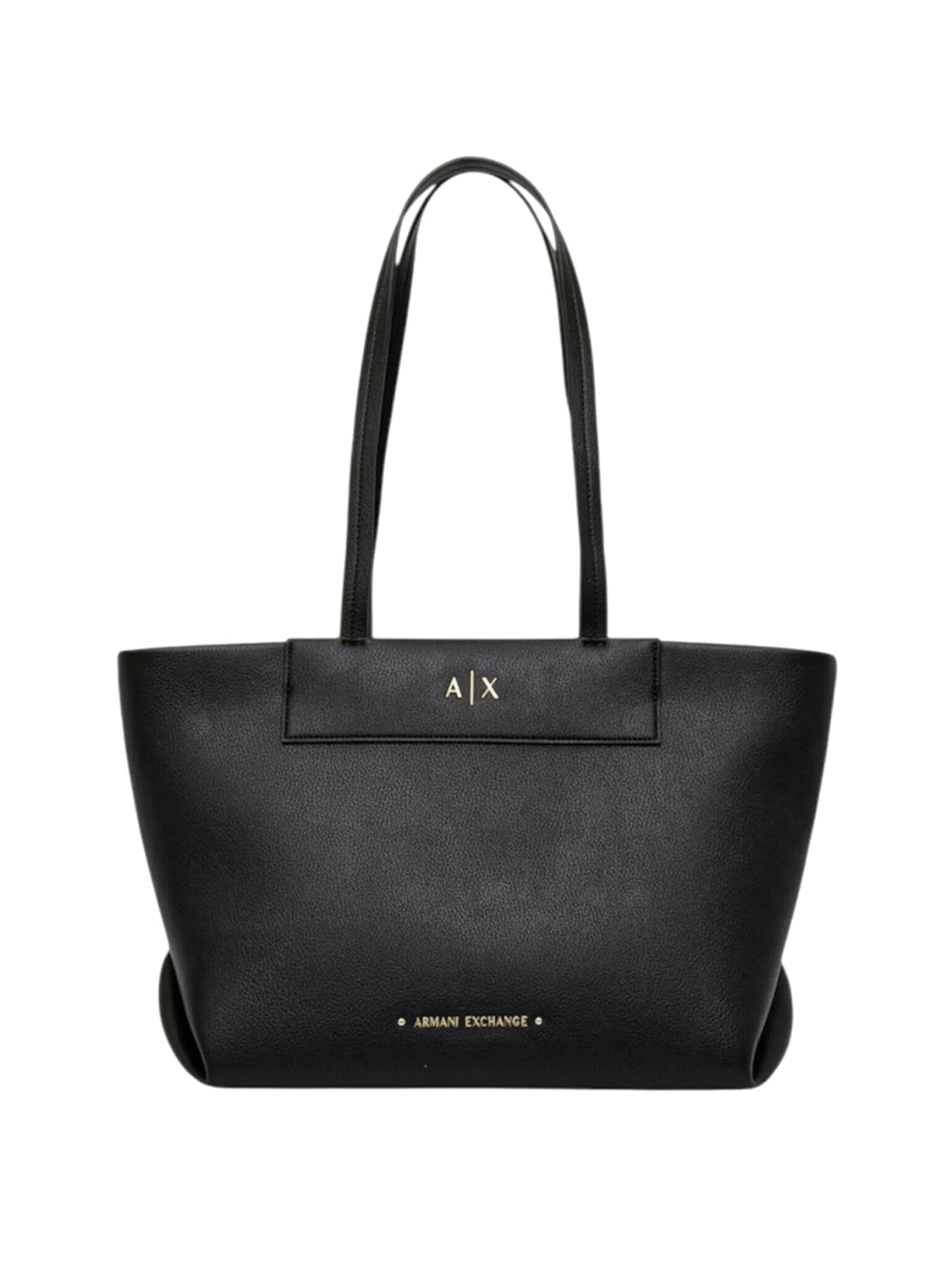 ARMANI EXCHANGE Armani Exchange Borsa Shopper Logo Frontale Nero BLACK