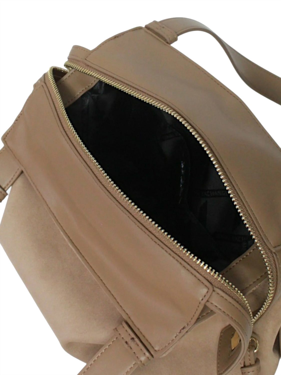 ARMANI EXCHANGE Borsa Shopper Armani Exchange Logo Frontale Beige Marionette