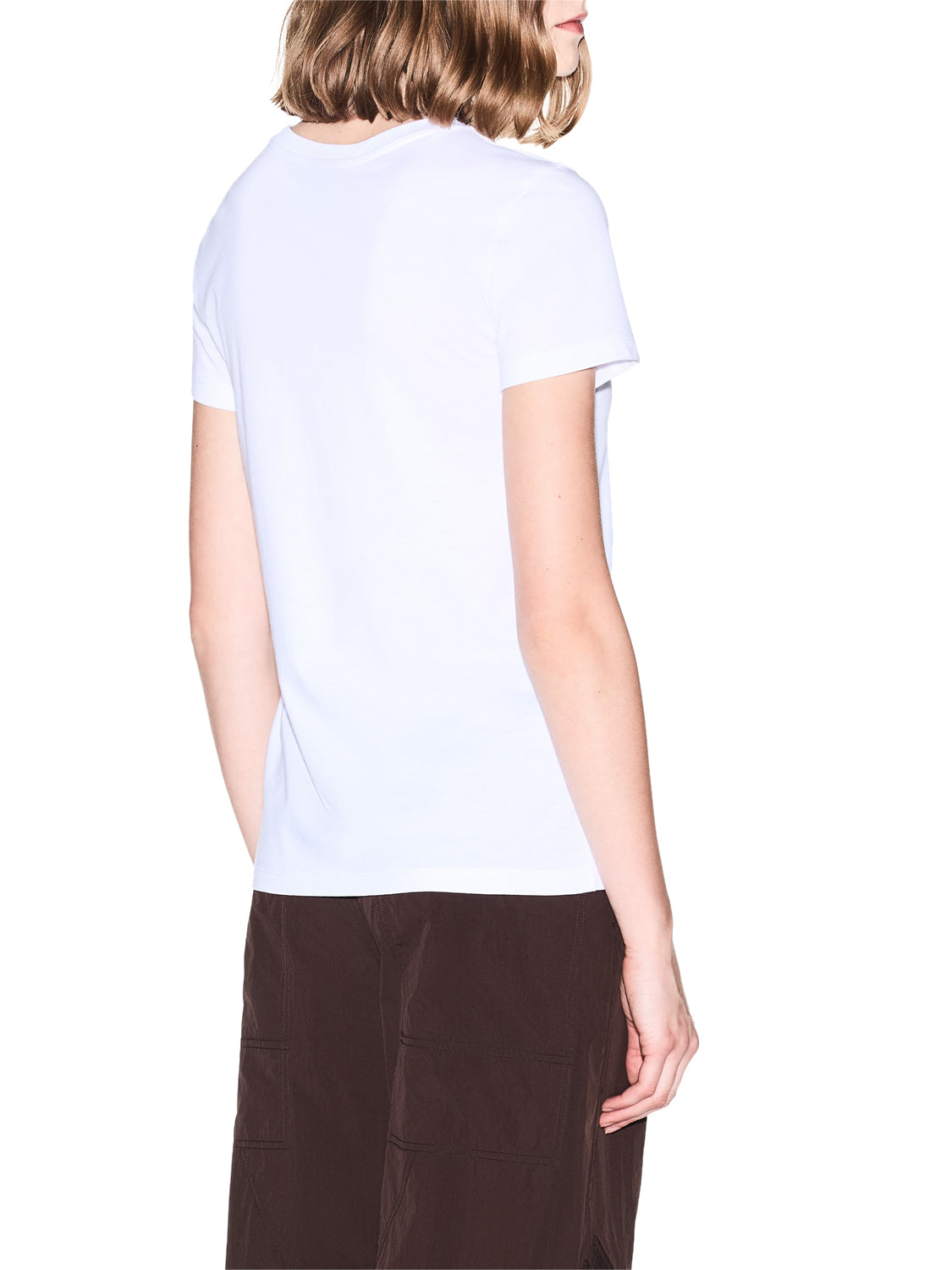 ARMANI EXCHANGE Armani Exchange T-Shirt In Jersey Di Cotone Bianco Optic White