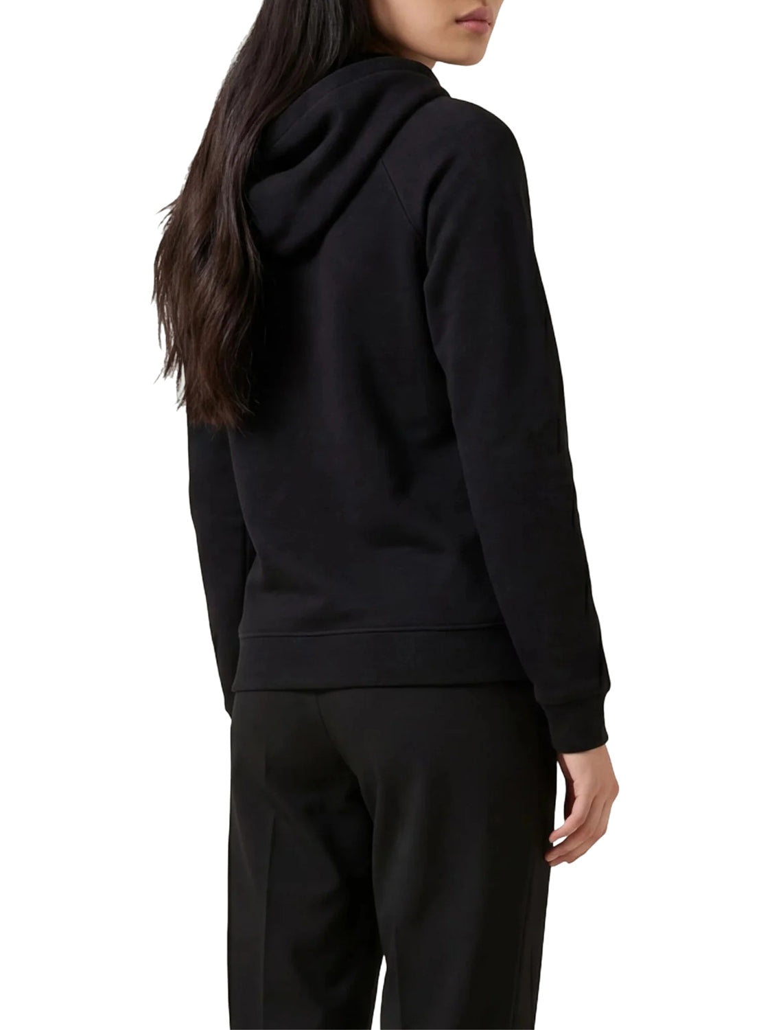ARMANI EXCHANGE Armani Exchange Felpa In Tinta Unita - Nero BLACK