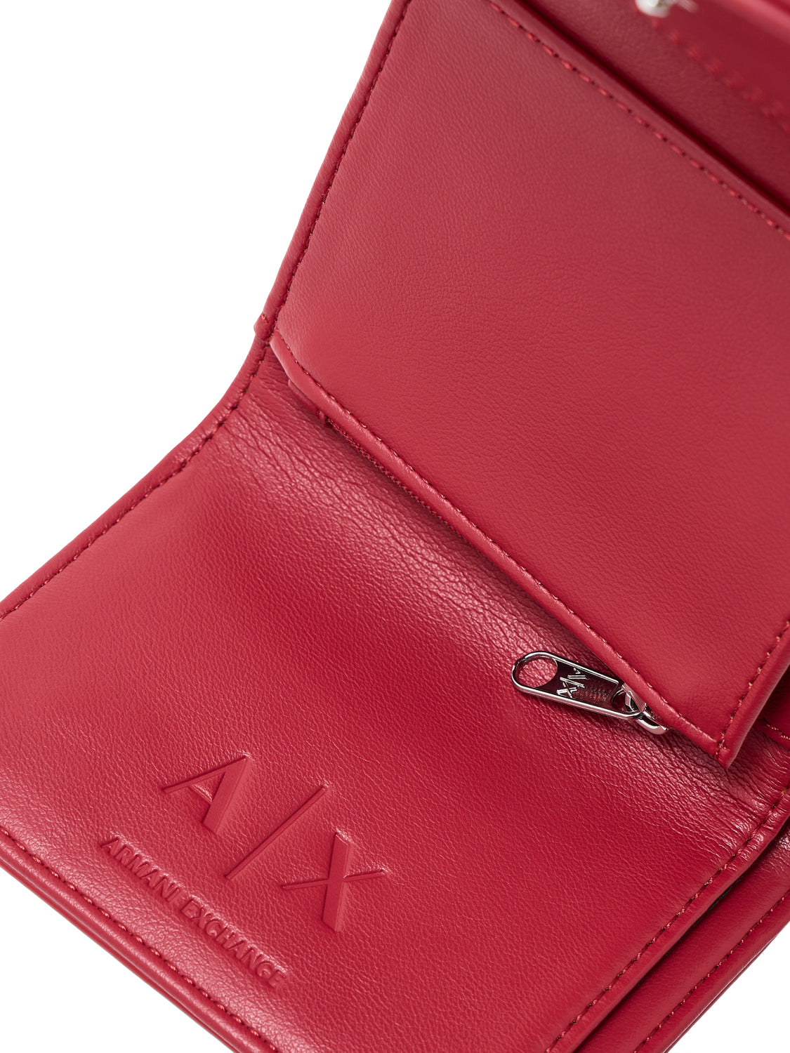 ARMANI EXCHANGE Portafoglio Armani Exchange Monogramma - Rosso Opera