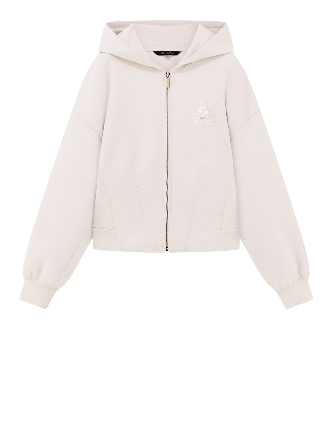 ARMANI EXCHANGE Felpa Armani Exchange In Tinta Unita - Beige Repertoire