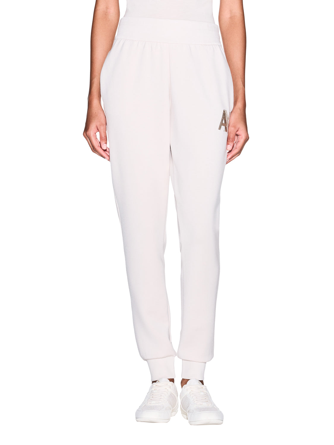 ARMANI EXCHANGE Pantalone Armani Exchange Monogramma - Bianco Repertoire