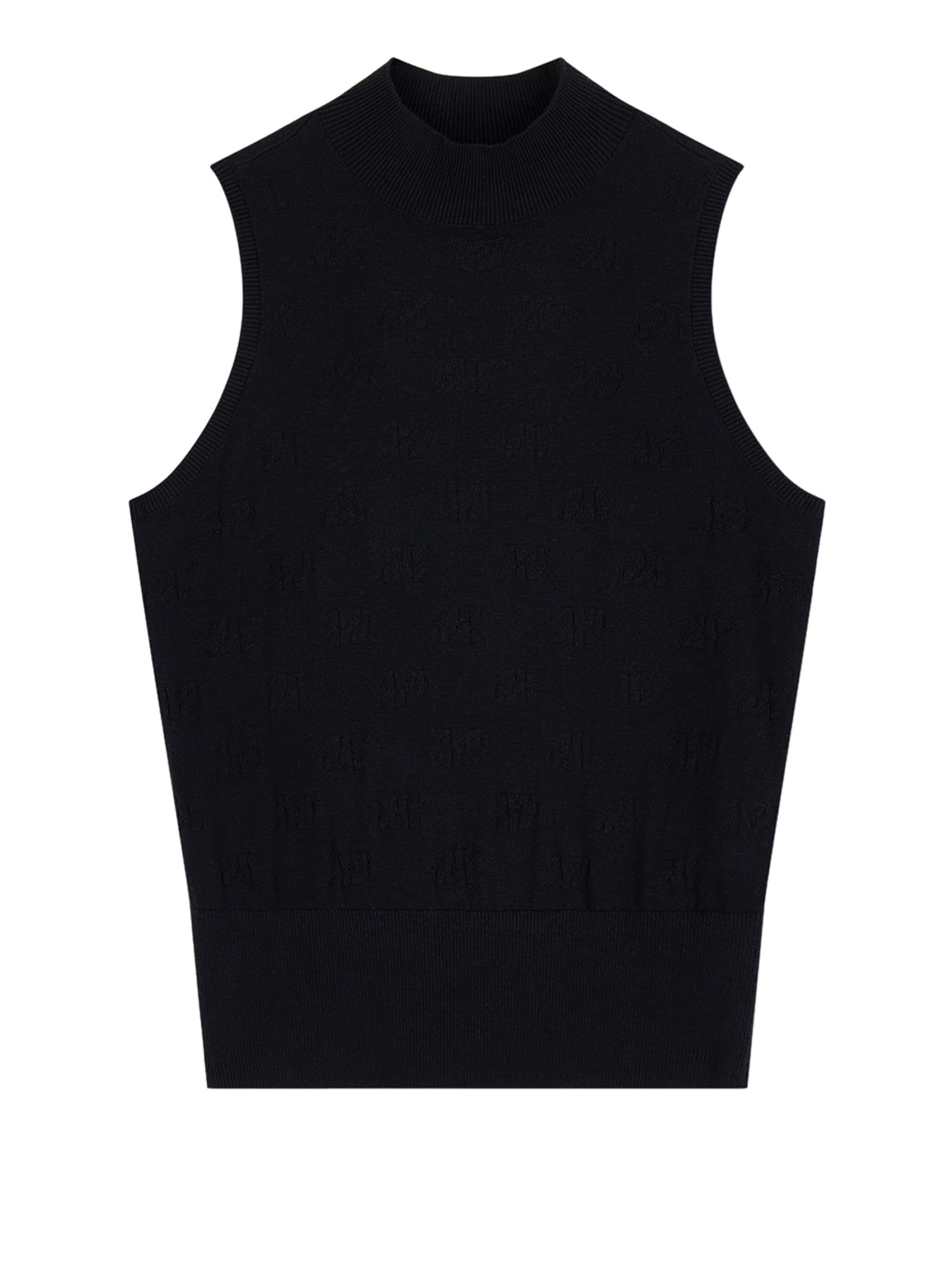 ARMANI EXCHANGE Armani Exchange Top In Tinta Unita Nero All Over Black