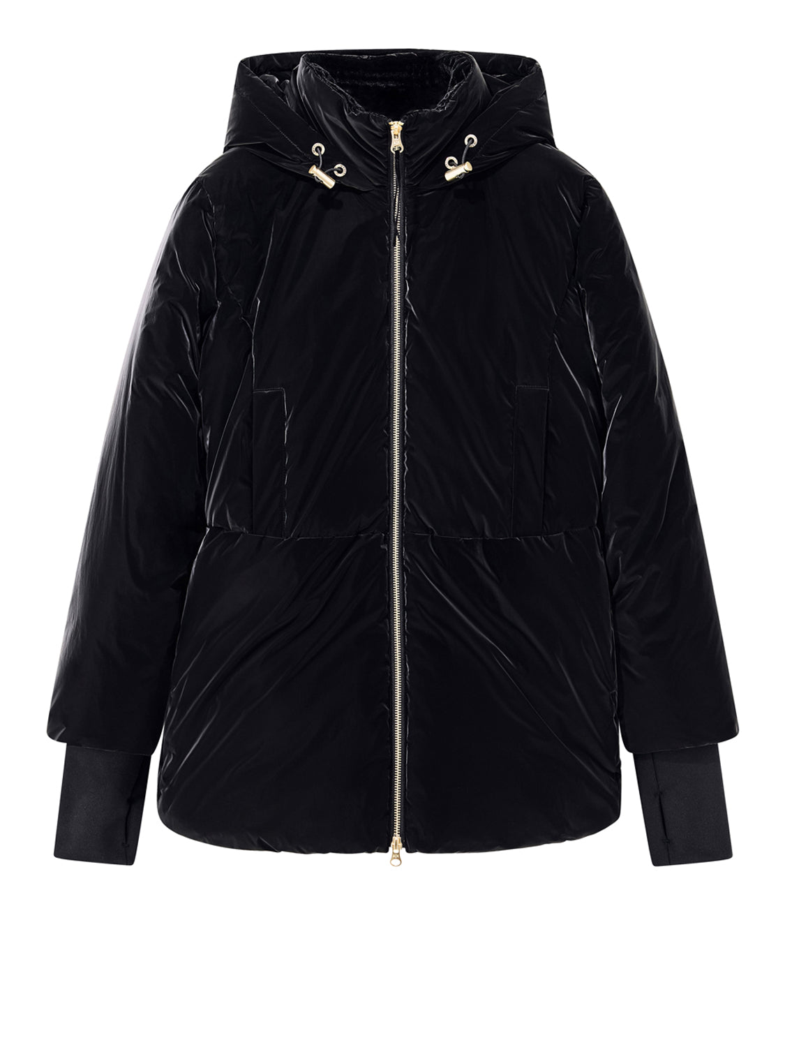 ARMANI EXCHANGE Armani Exchange Giubbino Up For Party Effetto Velluto Con Cappuccio - Nero BLACK