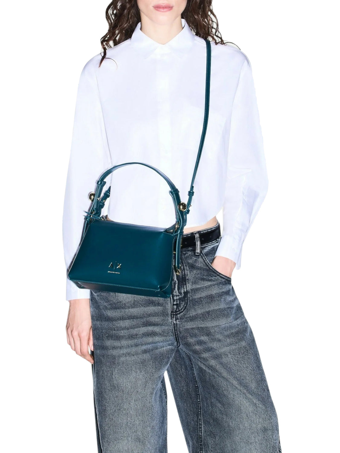 ARMANI EXCHANGE Armani Exchange Borsa A Tracolla - Petrolio Mystery