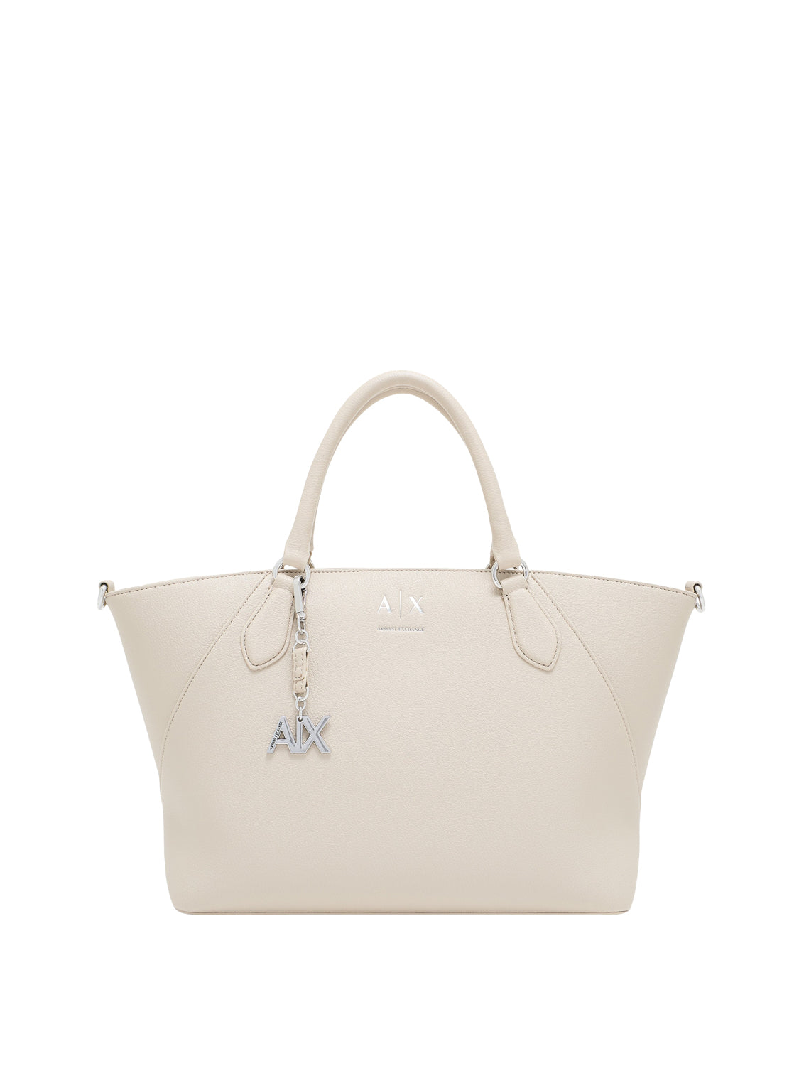 ARMANI EXCHANGE Borsa Shopper Armani Exchange Beige Script