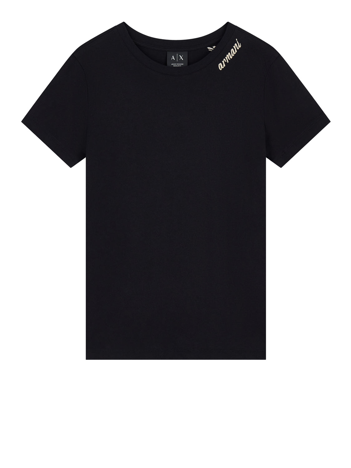 ARMANI EXCHANGE Armani Exchange T-Shirt Tinta Unita - Nero BLACK