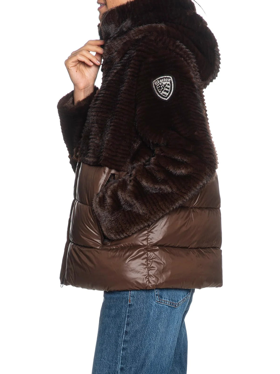 BLAUER Piumino Fanevil Blauer - Marrone Brown 30B