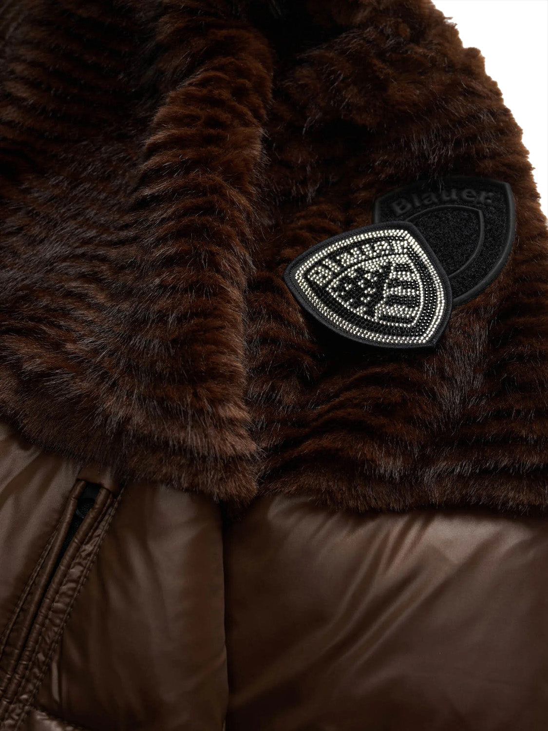 BLAUER Giubbotto Blauer Fanevil Junior Marrone Brown 30B