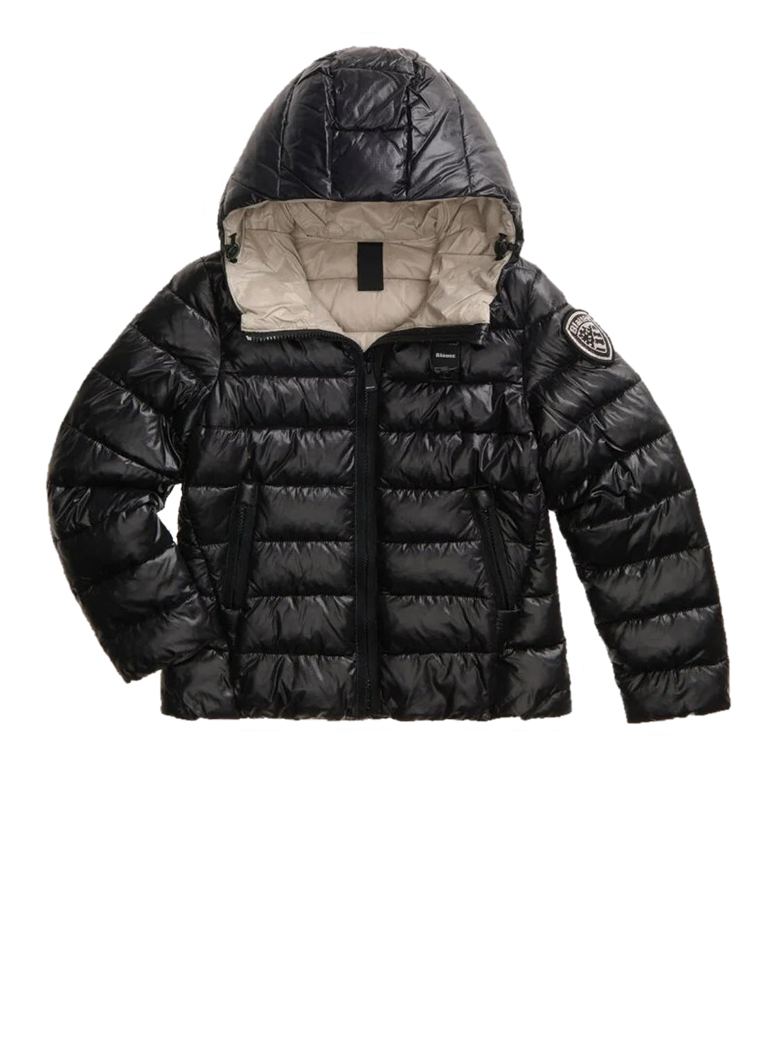 BLAUER Piumino Caroll Junior Blauer - Nero/Beige Nero/beige