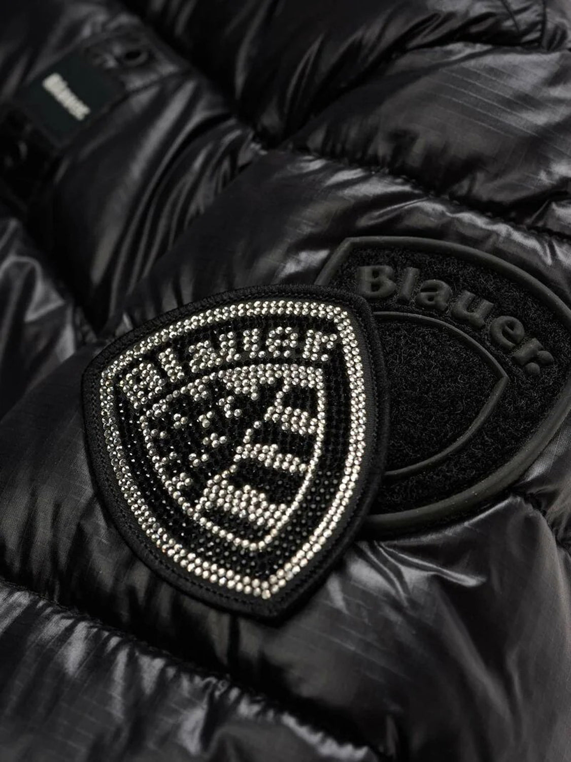 BLAUER Piumino Caroll Junior Blauer - Nero/Beige Nero/beige