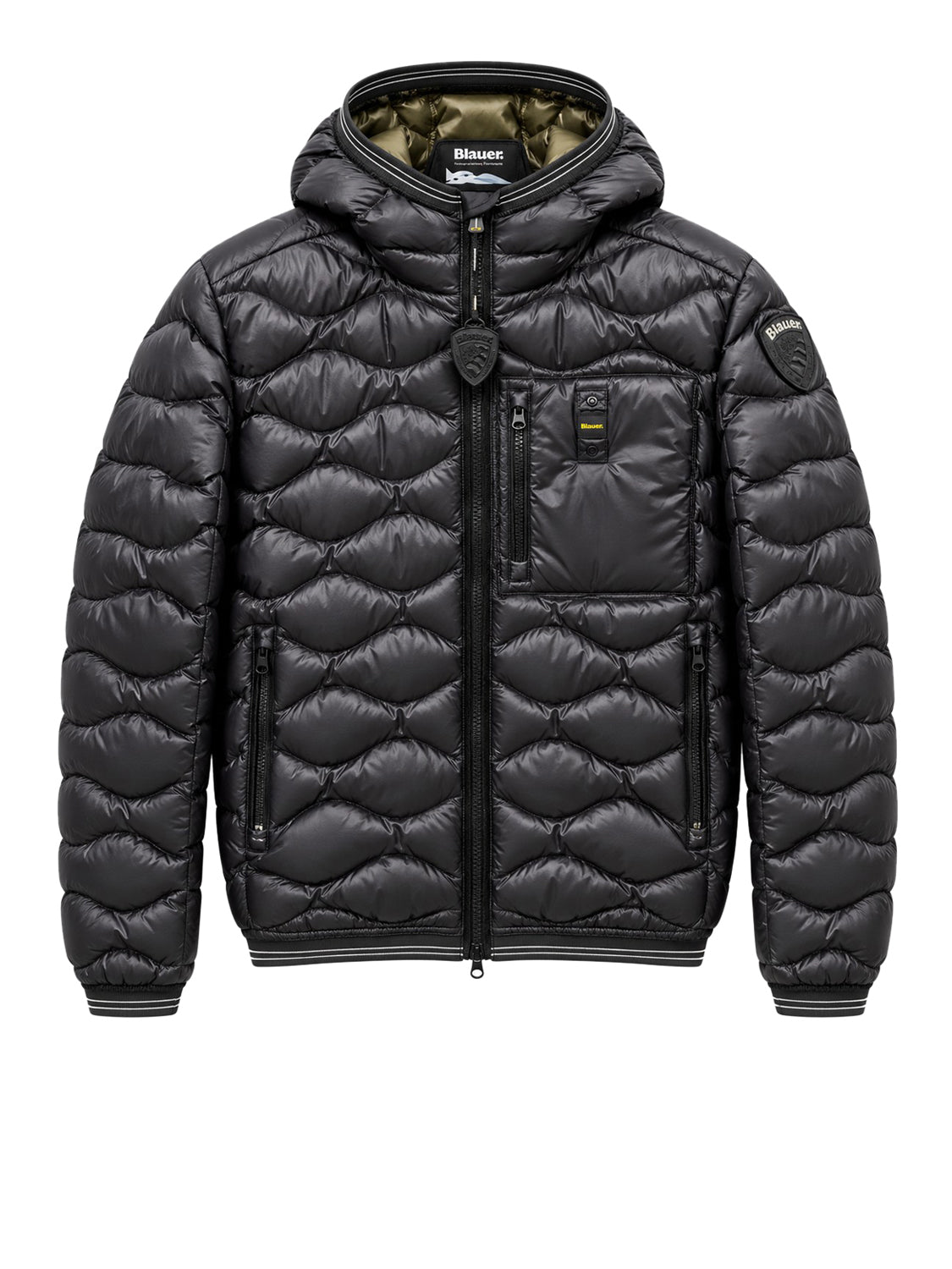 BLAUER Piumino Lowell Junior Blauer - Nero/Marrone Nero/marrone