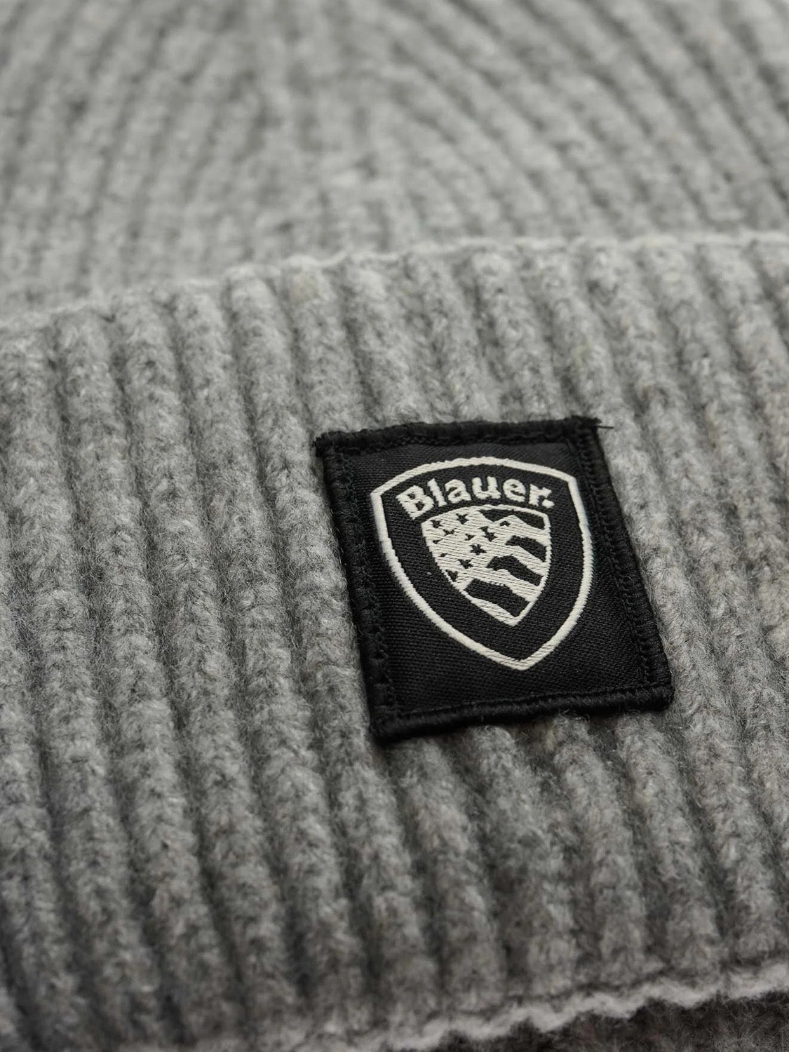 BLAUER Berretto Risvolto Doppio Wabash Grigio Grigio melange