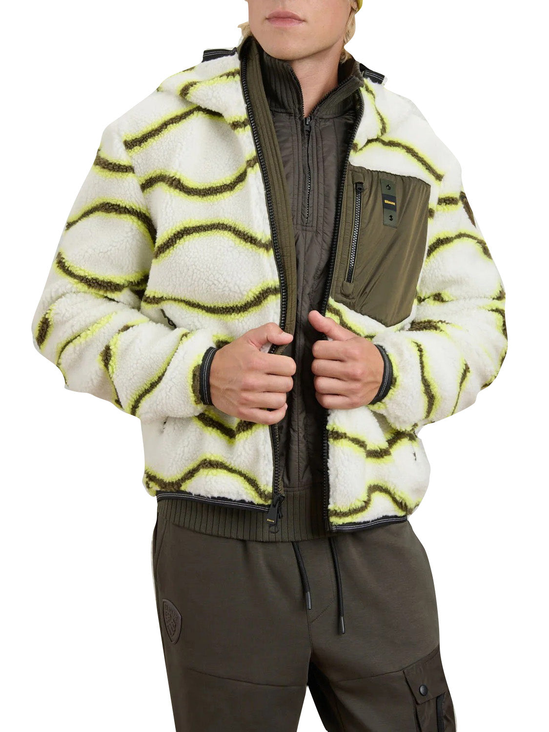 BLAUER Giubbotto Pinedale Blauer Multicolore Wave Color 102