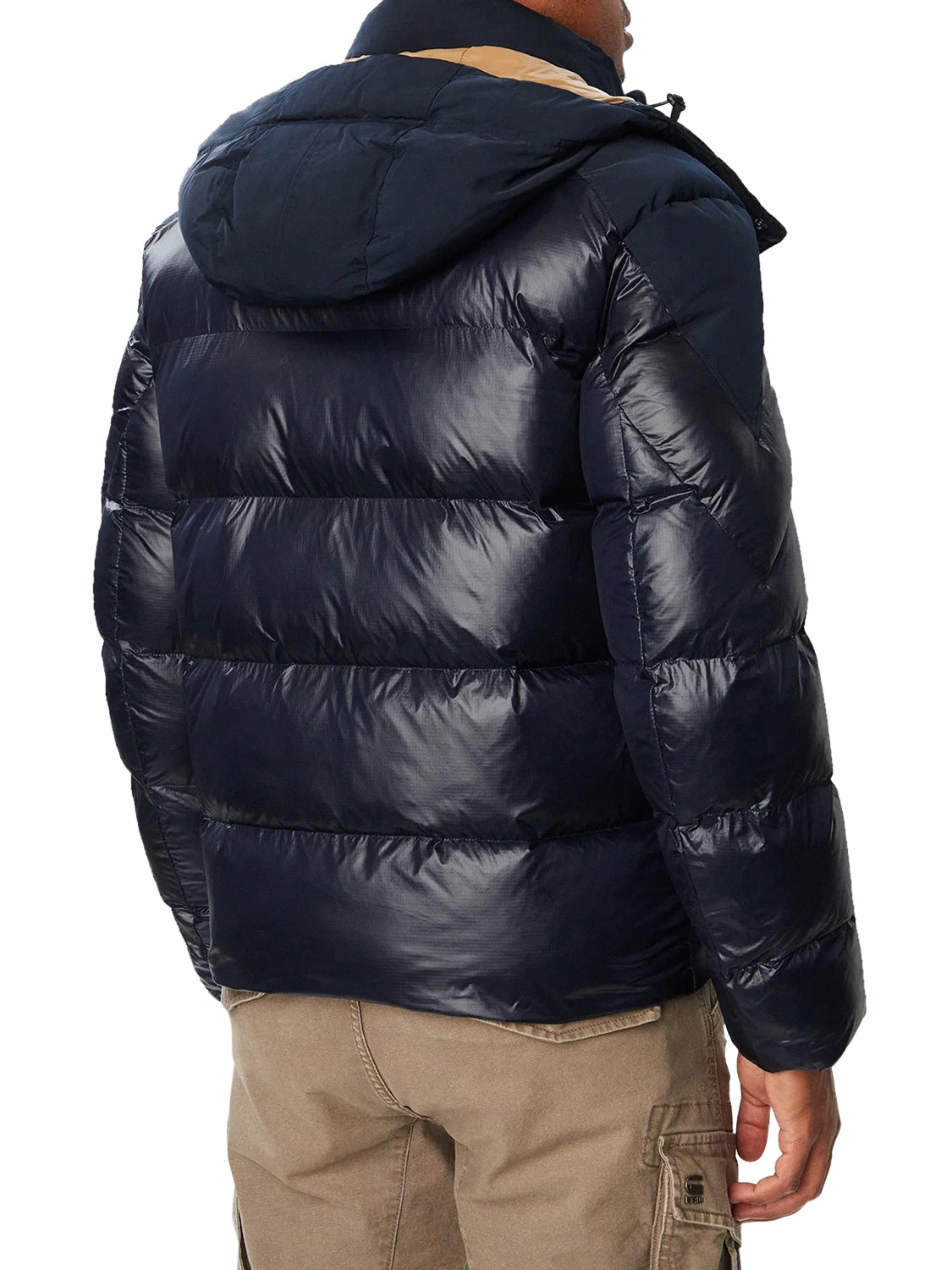 BLAUER Piumino Kiernan Blauer - Blu/Tabacco Blu/tabacco