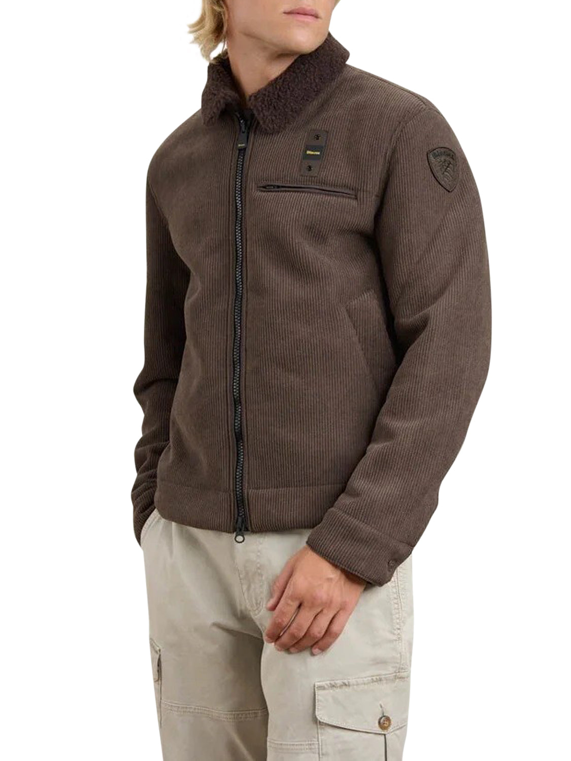 BLAUER Piumino Fourth Blauer - Marrone Brown 30B