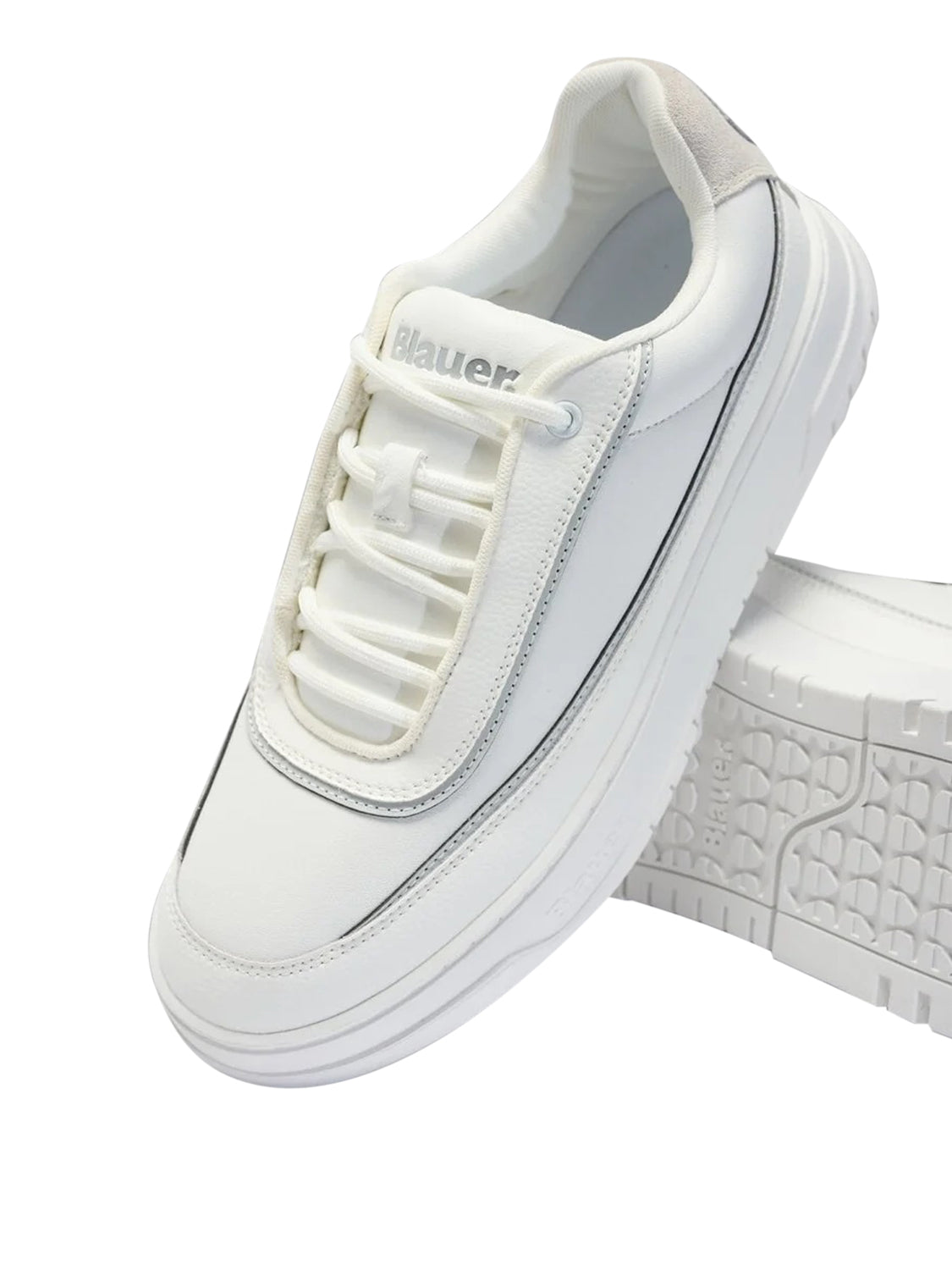BLAUER Sneakers BYRAM12 Blauer - Bianco WHITE
