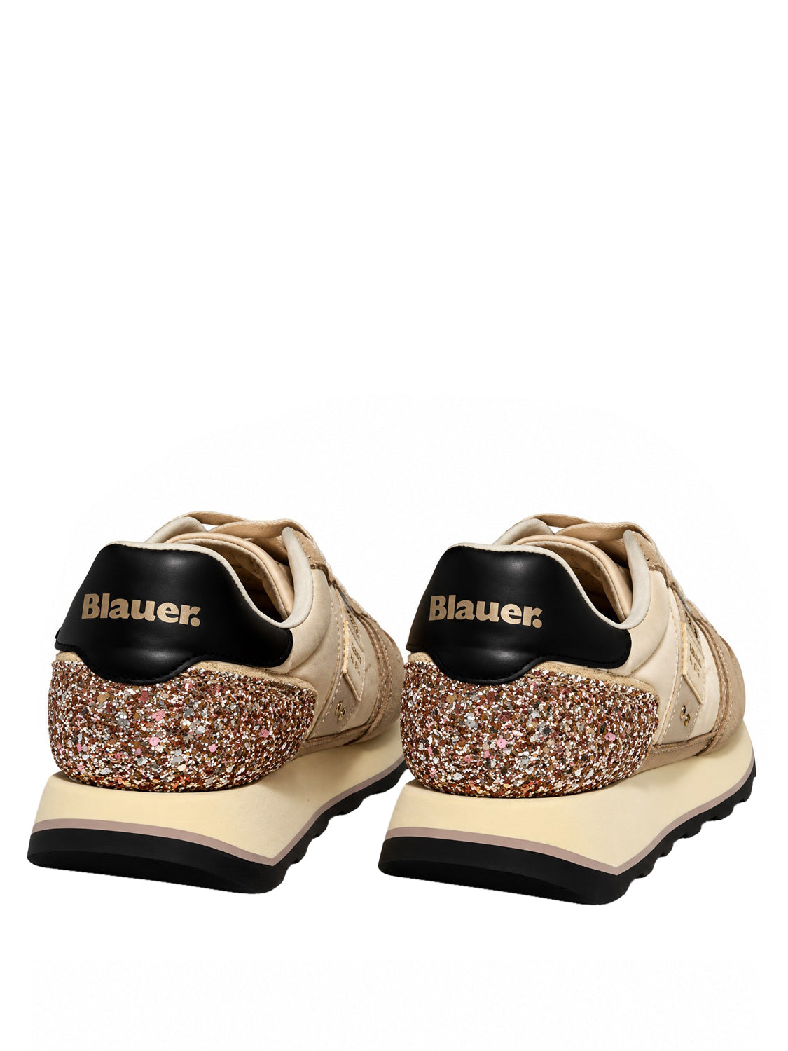 BLAUER Sneakers Blauer Mills01 - Crema/Rosa Crema/rosa