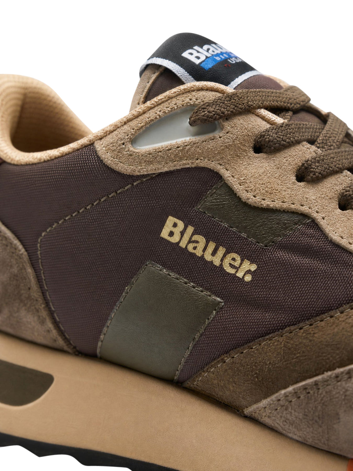 BLAUER Sneakers Ryder01 Blauer - Military/Taupe Military/Taupe