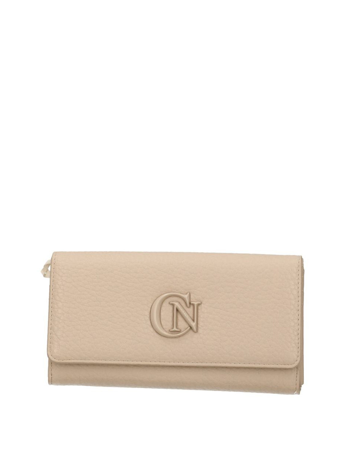 CAFE'NOIR Portafoglio grande con pattina effetto pelle Beige Beige