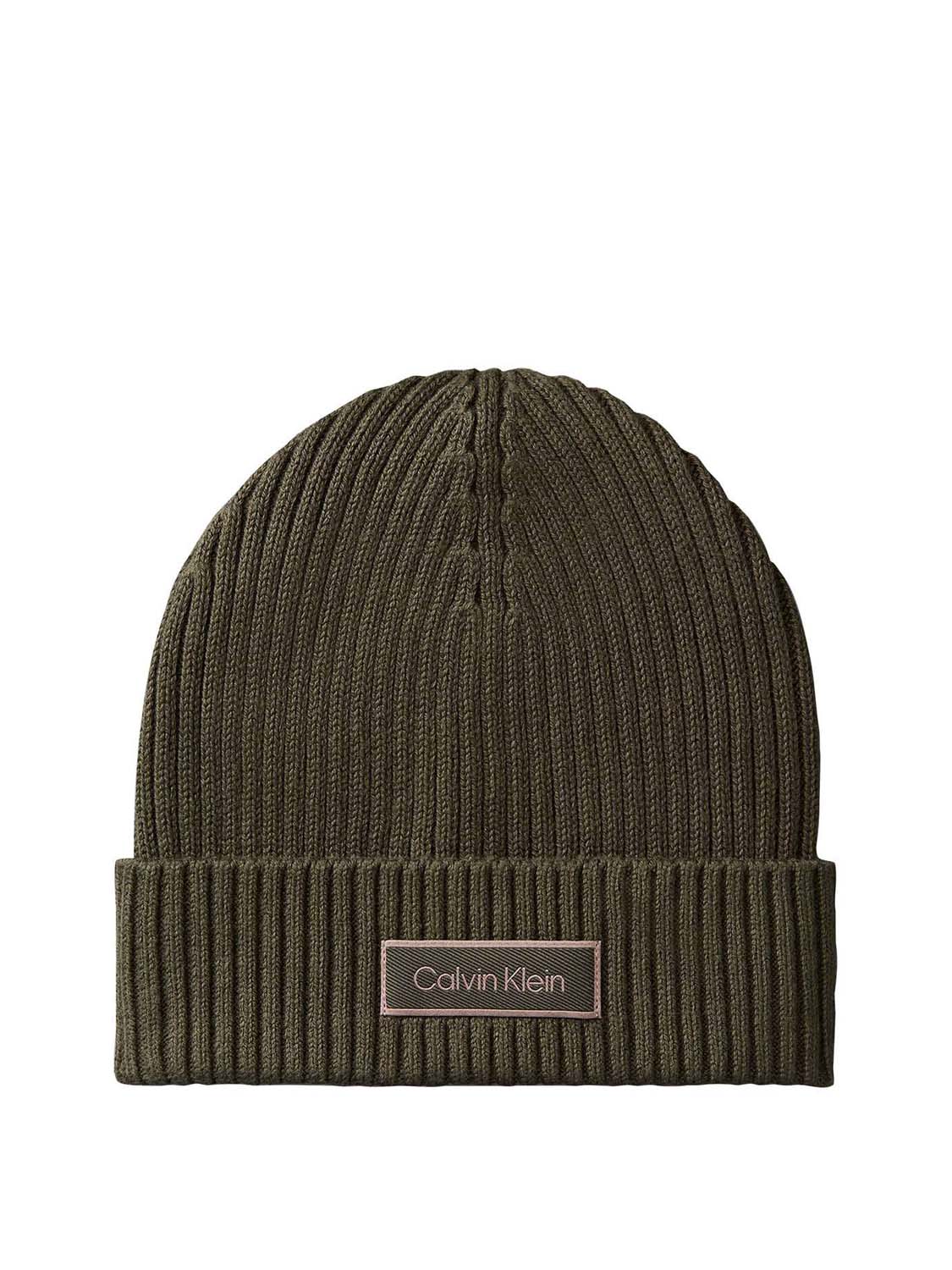 CALVIN ACC.2USCITA Calvin Klein Cappello Uomo Olive Night - Verde Olive Night