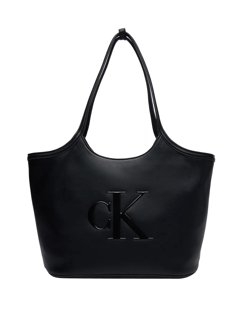 CALVIN ACC.2USCITA Calvin Klein Borsa Shopper Bold Ck - Nero BLACK