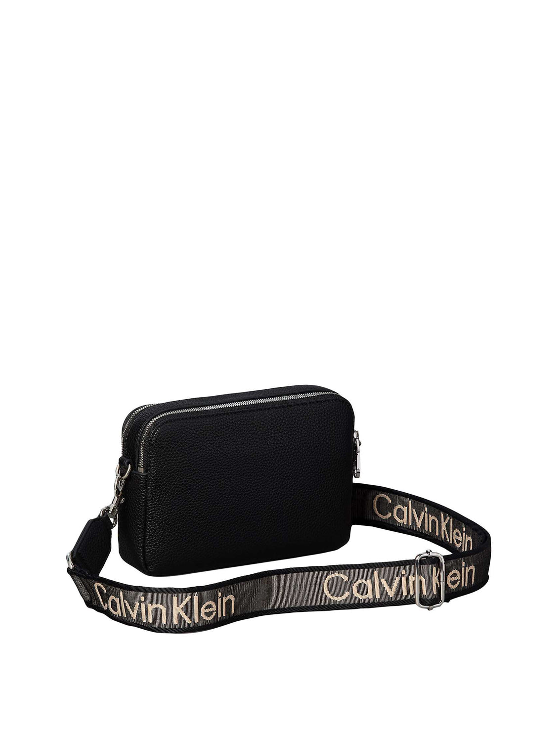 CALVIN ACC.2USCITA Calvin Klein Borsa a Tracolla Donna Black - Nero BLACK