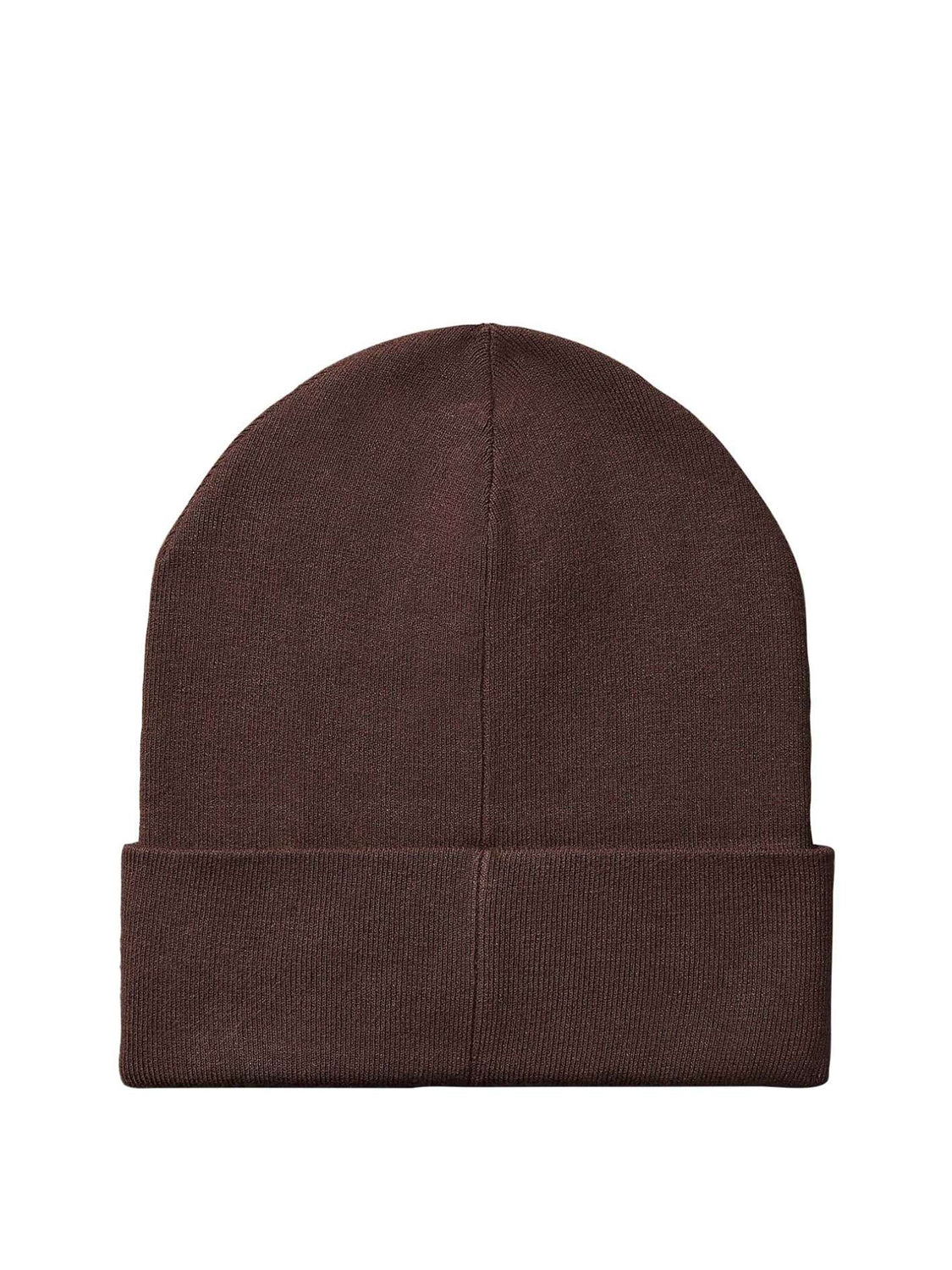 CALVIN ACC.2USCITA Cappello Calvin Klein Fine Rib Marrone Delicioso