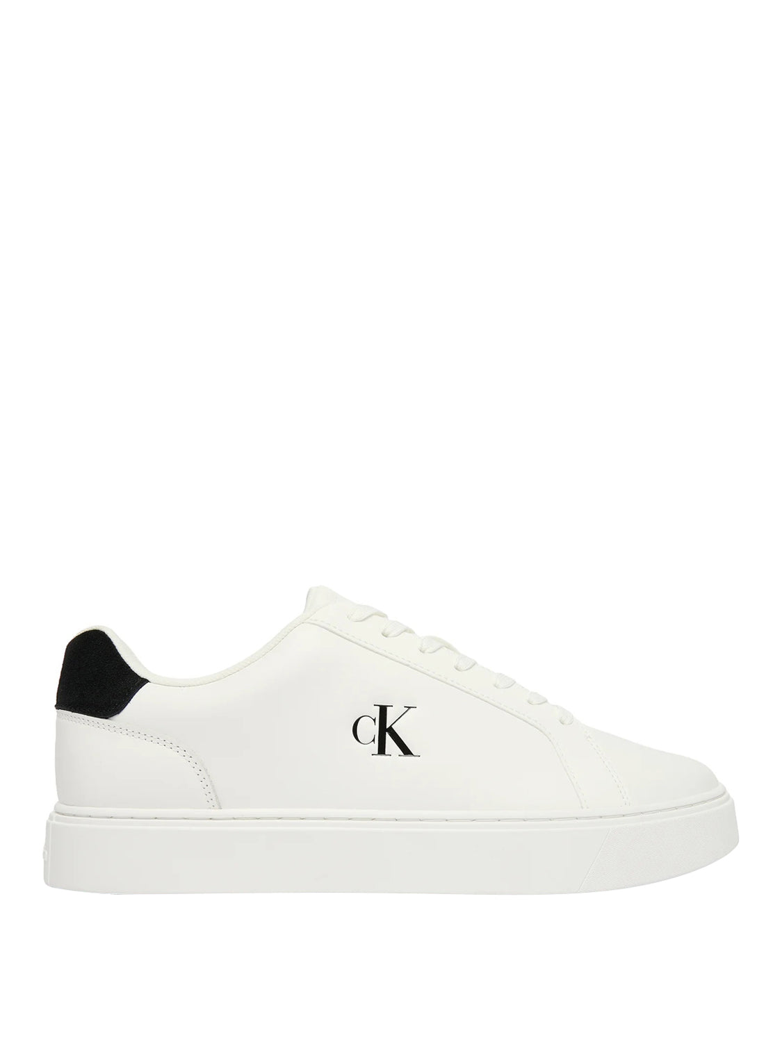 CALVIN CALZATURE Sneakers Calvin Klein Classic Cupsole Laceup Lth Bianco Bright White/Black