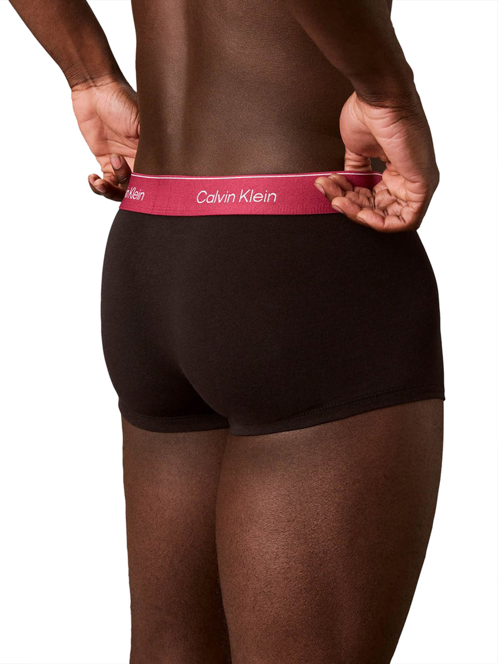 Calvin Klein Boxer Low Rise Trunk 3Pk Calvin Klein - Nero Black Bodies W/ Poseidon Blue