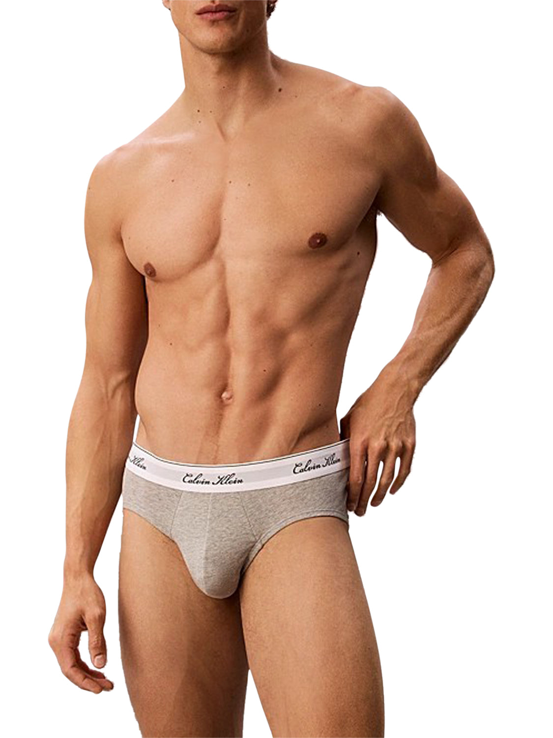 Calvin Klein Slip Icon Cotton Calvin Klein - black/grey heather/dark sapphire Black/Grey Heather/Dark Sapph