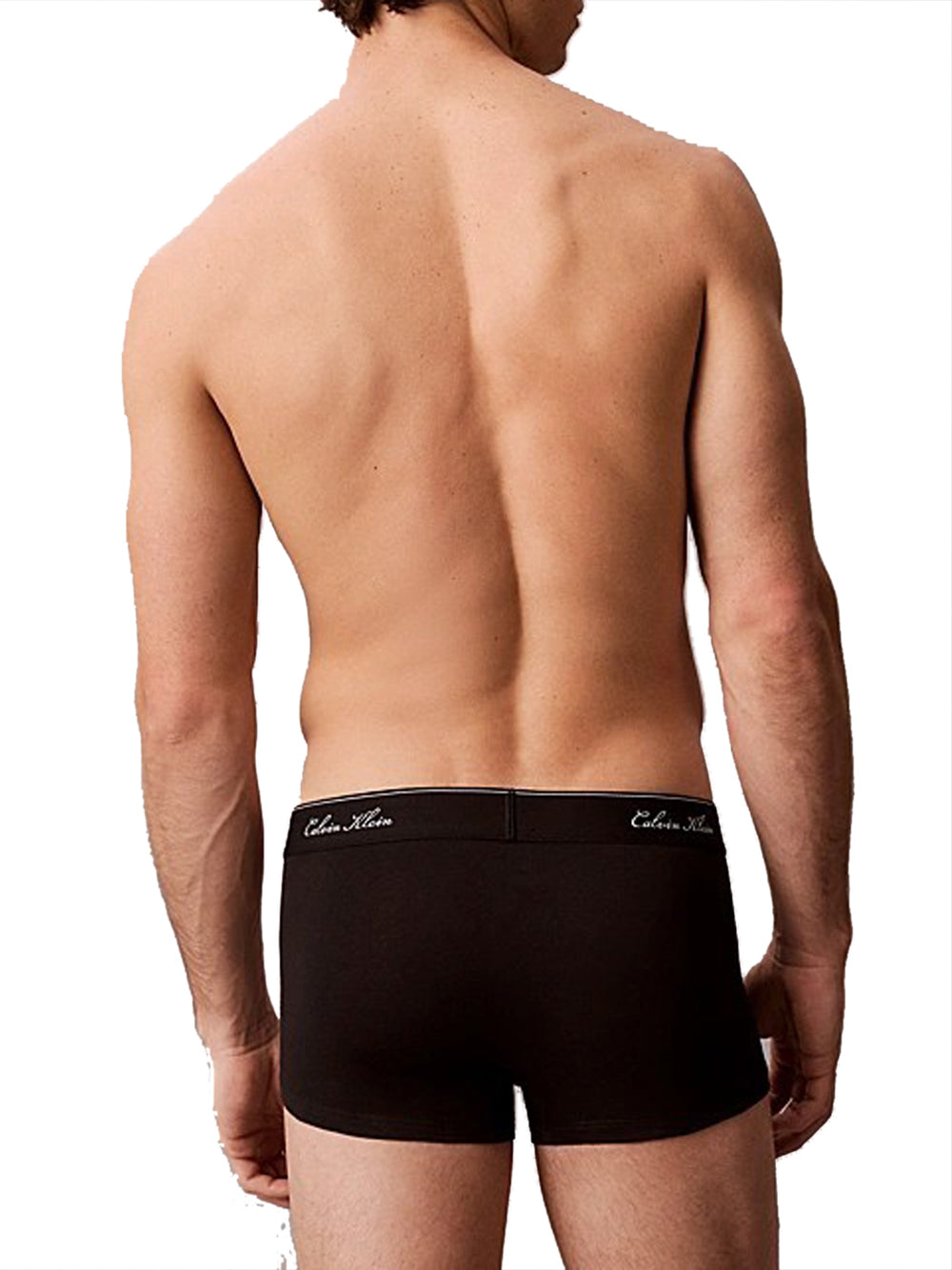 Calvin Klein Boxer Vita Bassa Icon Cotton Calvin Klein - Nero Black W/ Dtm Wb