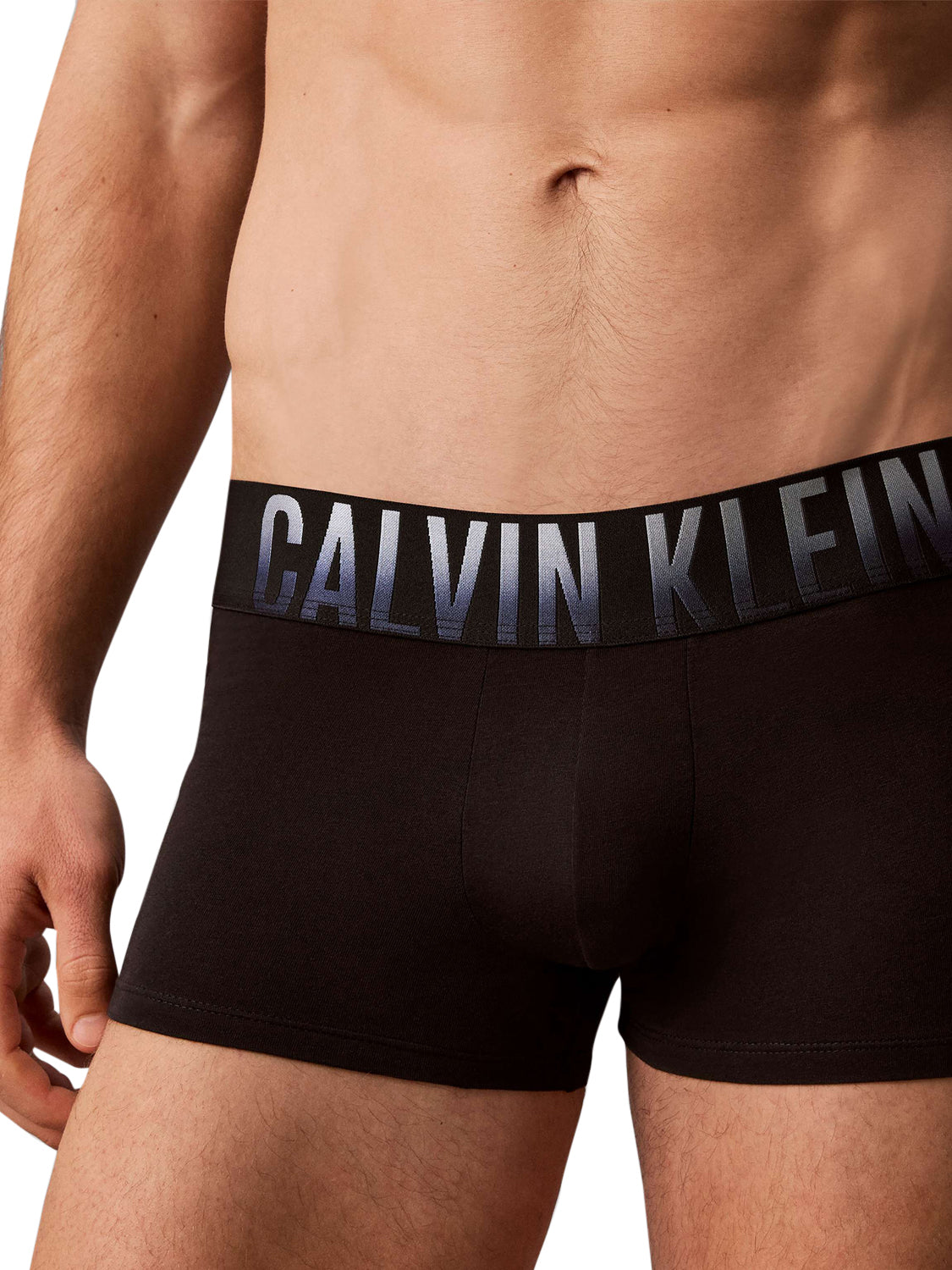 Calvin Klein Boxer Intense Power Cotton Calvin Klein - Nero Blck Bdies W Pln Air Drk Sphi