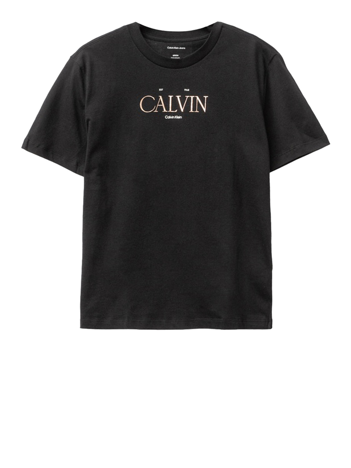 CALVIN2 1USCITA T-Shirt Graphic Tees Calvin Klein - Nero BLACK