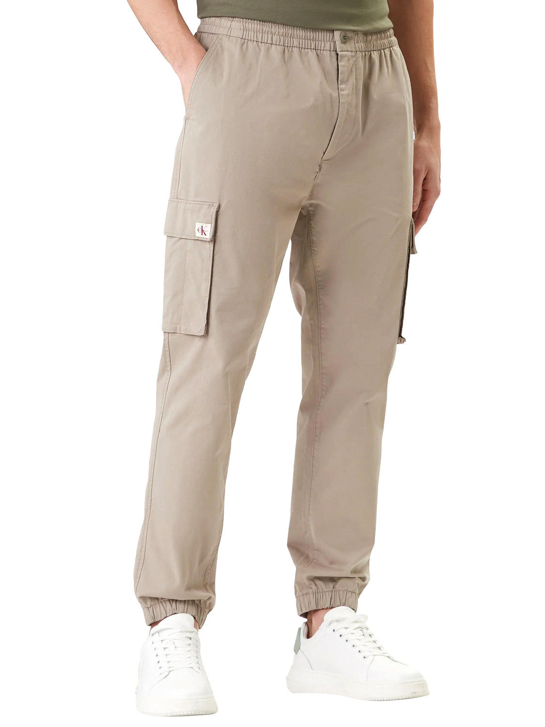 CALVIN2 1USCITA Calvin Klein Pantalone Cargo Vintage Khaki Vintage Khaki