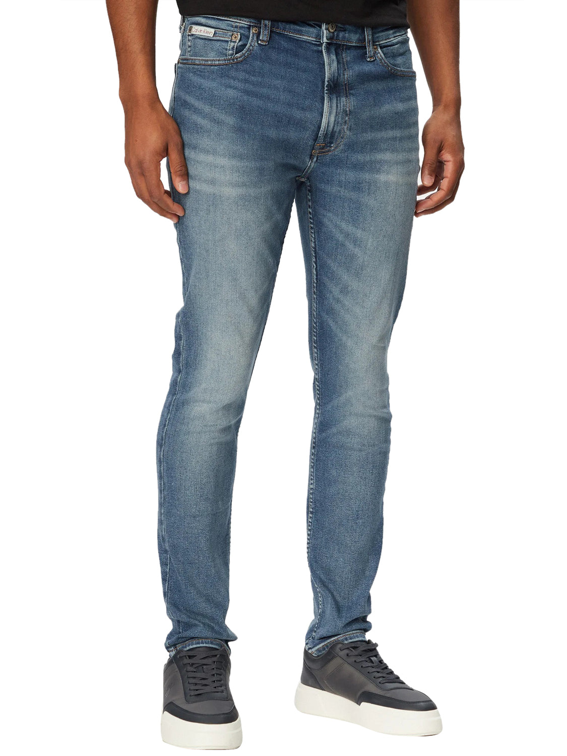 CALVIN2 1USCITA Calvin Klein Jeans Skinny Denim High Tide