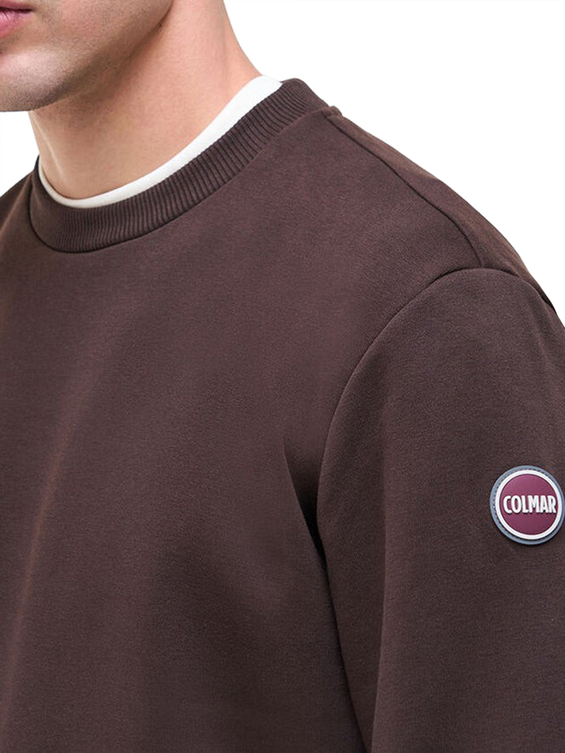 Colmar Felpa Girocollo Uomo Modish Colmar - Black Coffee BLACK COFFEE