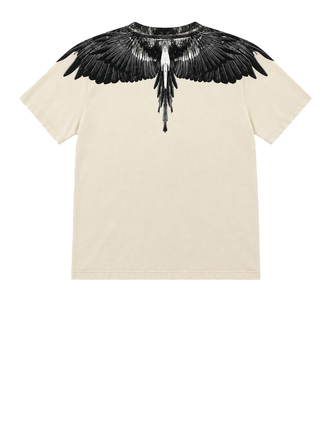 COUNTY OF MILAN T-Shirt Marcelo Burlon Con Stampa Latte LATTE/NERO