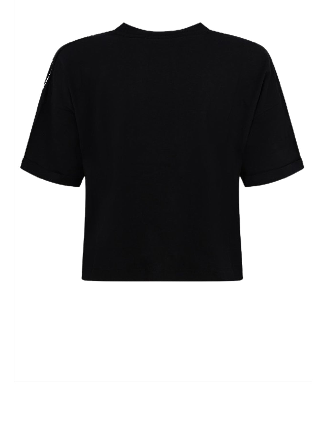 COUNTY OF MILAN T-Shirt County Of Milan Con Stampa Nero Nero_Wings Pink-Bianco