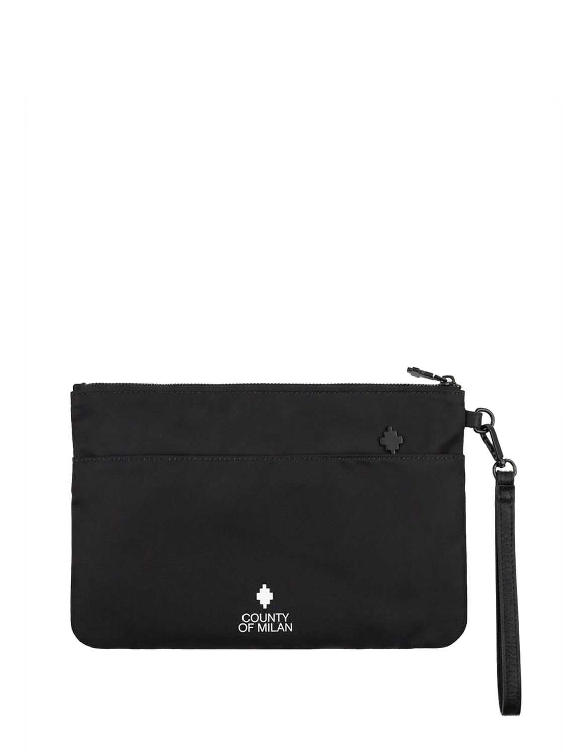 COUNTY OF MILAN Pochette Marcelo Burlon Nylon Nero NERO/NERO