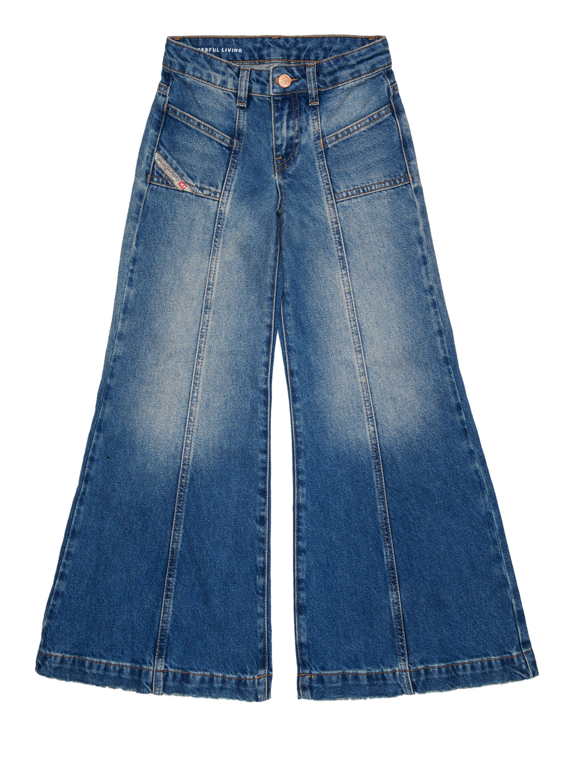 DIESEL Jeans Flare D-Pam-J Diesel - Denim DENIM