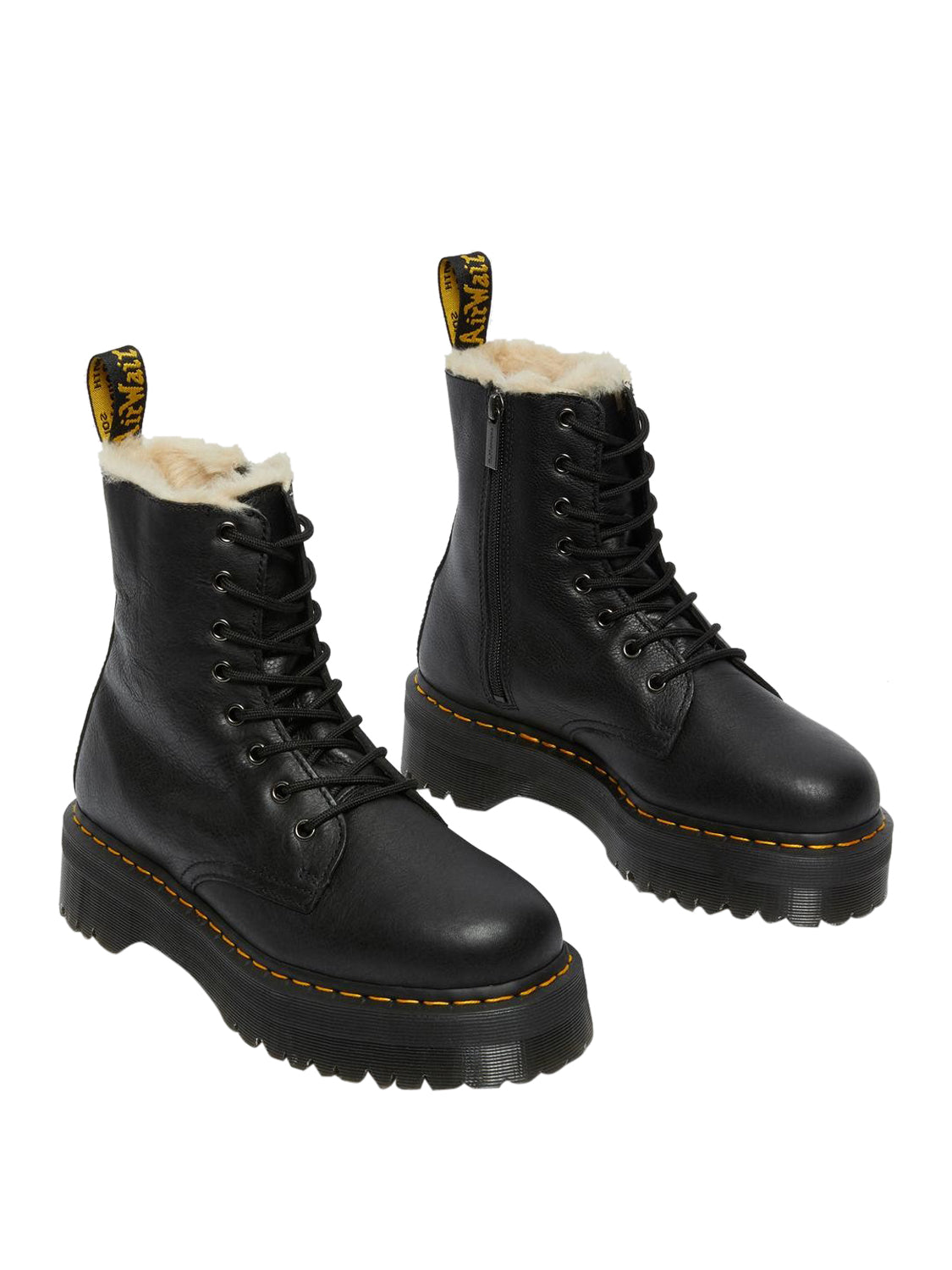 Dr Martens Dr Martens Anfibio Jadon Fl Pisa Nero BLACK
