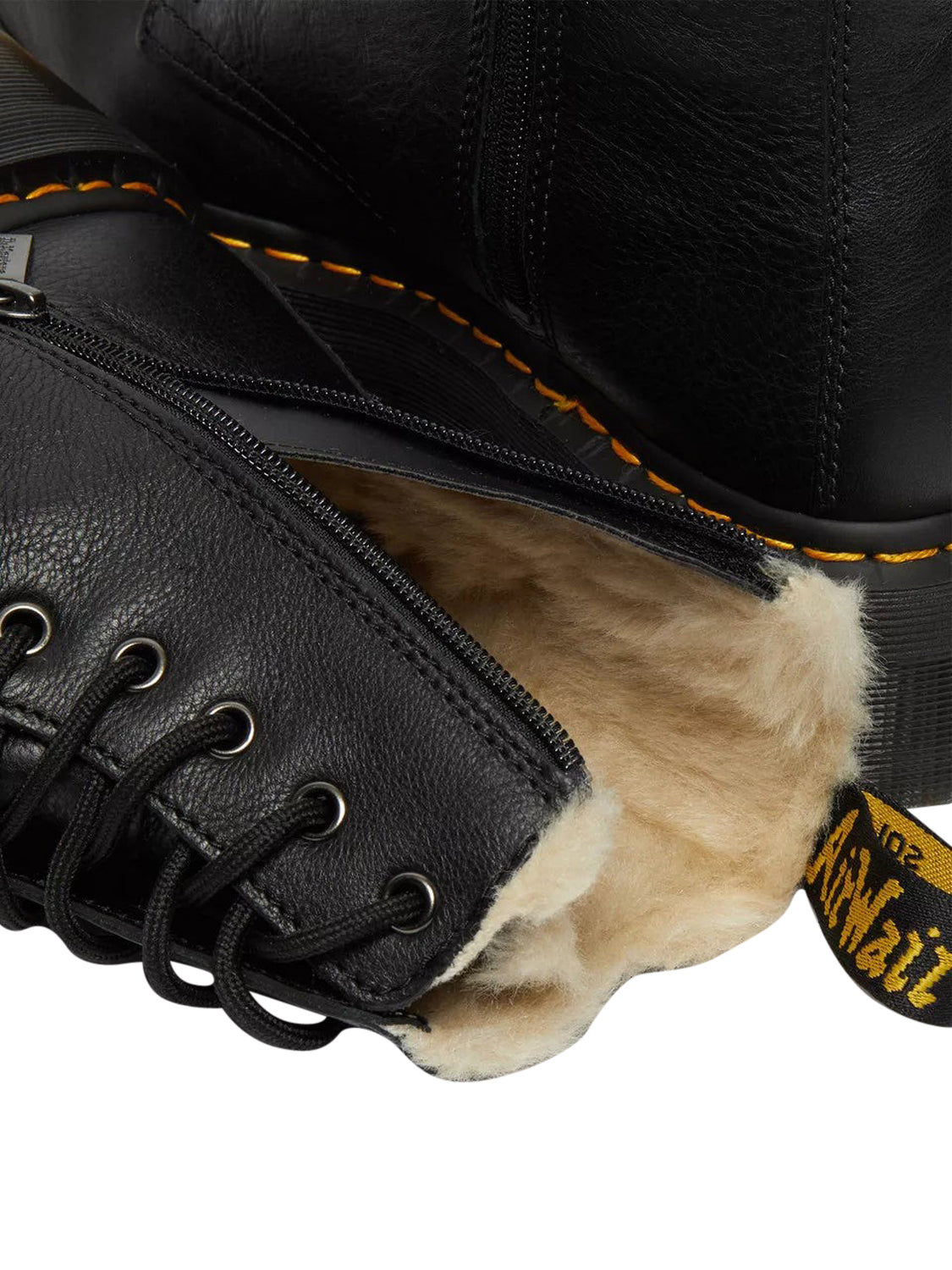 Dr Martens Dr Martens Anfibio Jadon Fl Pisa Nero BLACK