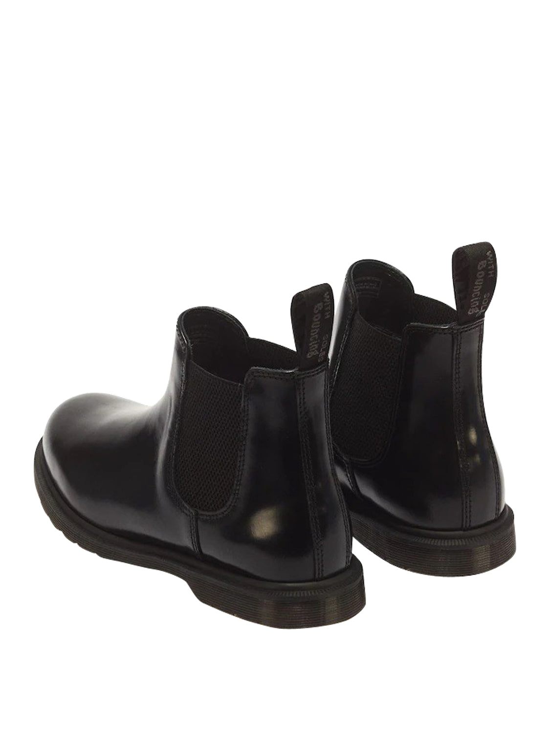 DR MARTENS Biker Mayfare Chelsea Polished Smooth Dr Martens - Nero BLACK